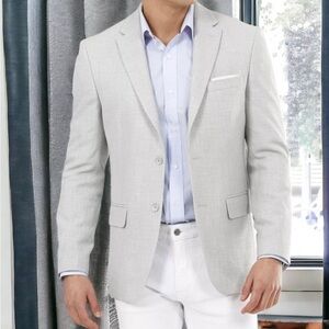 Tommy Hilfiger Conrad Blazer Light Tan Suit Jacket Sport Coat - NWT